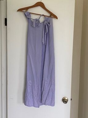 Lavender, wrap pants
